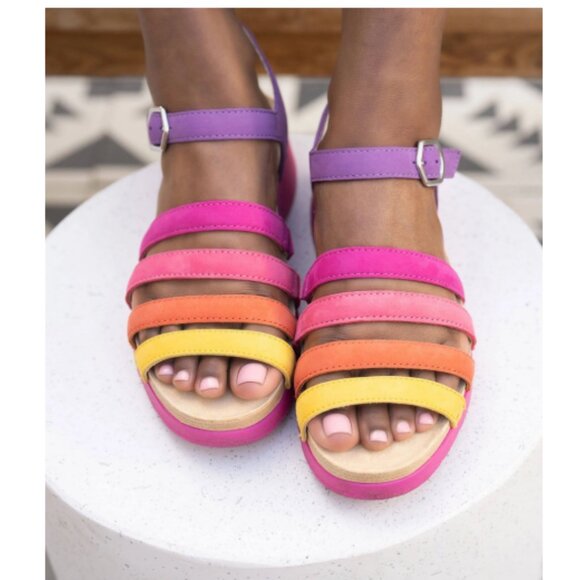 new Dansko Roxie Sandals  Milled Nubuck 252 - Picture 2 of 9